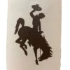 Wyoming Cowboys 1.7″ Bucking Horse Decal – Brown