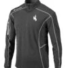 Wyoming Cowboys Omni-Wick Shotgun ¼ Zip Pullover – Grey