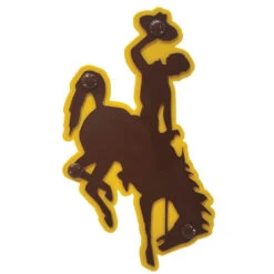 Wyoming Cowboys Bucking Horse Hitch Cover