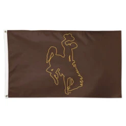 Wyoming Cowboys Brown 2×3 Flag