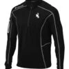 Wyoming Cowboys Omni-Wick Shotgun ¼ Zip Pullover – Black