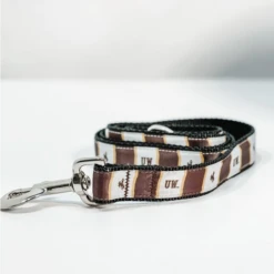 Wyoming Cowboys UW Pet Leash – Brown/White/Gold