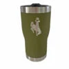 Wyoming Cowboys 20oz 2in1 Insulated Tumbler – Green