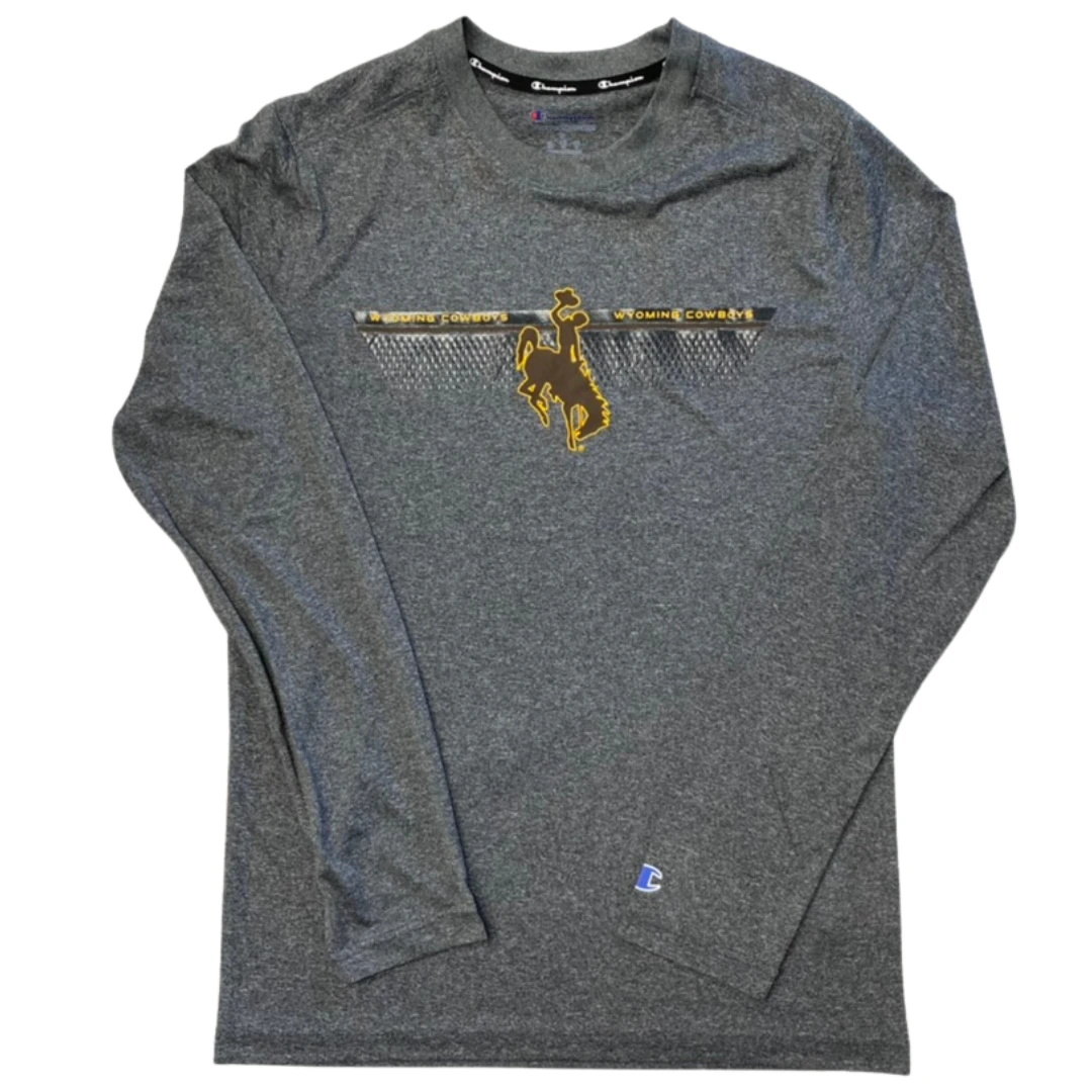 Wyoming Cowboys Textured L/S Tee – Slan
