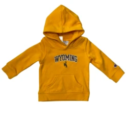 Wyoming Cowboys Toddler Hood – Gold
