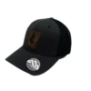 Wyoming Cowboys W Leather Patch Hat – Charcoal/Black