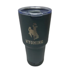 Wyoming Cowboys Speaker 28 Oz. Tumbler – Grey