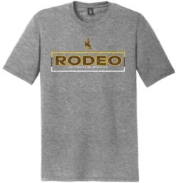 Wyoming Cowboys 2021 Rodeo Tee – Grey Frost