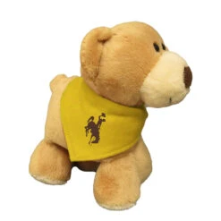 Wyoming Cowboys 6″ Bear With Bandana