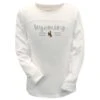 Wyoming Cowboys Infant Robin L/S Tee – White
