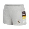 Wyoming Cowboys Baby Talk Terry Short – Heather Grey