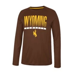 Wyoming Cowboys Takagi L/S Tee β Brown