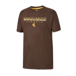 Wyoming Cowboys Youth George Tee S/S – Brown