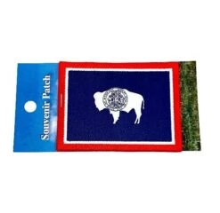 Wyoming State Flag Souvenir Patch