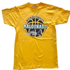 Wyoming Cowboys Hunter Maldonado #24 S/S Tee – Gold