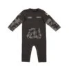 Wyoming Cowboys OHT Infant Ripcord Romper – Black/Camo