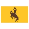 Wyoming Cowboys Gold 3×5 Flag