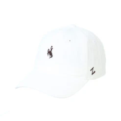Wyoming Cowboys Bucking Horse Scholarship Hat 2.0 – White