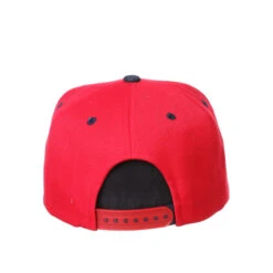 Wyoming State Flag One Wyoming Snapback – Red/Navy -Wyoming Sportswear WYOADJ013001 6 2 scaled 1