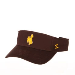 Wyoming Cowboys Visor – Brown