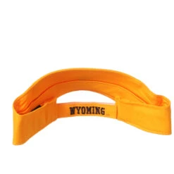 Wyoming Cowboys Visor – Gold -Wyoming Sportswear WYOVSR004001 6 2 scaled 1
