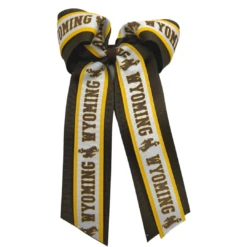 Wyoming Cowboys Overlap Hair Bow
