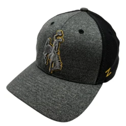 Wyoming Cowboys Squabble FlexFit Hat – Grey/Black