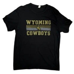 Wyoming Cowboys Weathered S/S Tee – Black