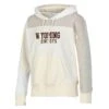 Wyoming Cowboys Colorblocked Women’s Hood – Chalk/Oat/White