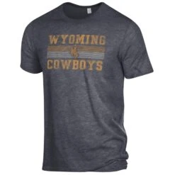 Wyoming Cowboys Eco Vintage S/S Tee – Black