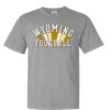 Wyoming Cowboys Women’s Comfort Wash S/S Tee – Grey